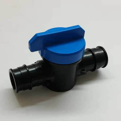 Plastic Connector Superior Sturdy Drip Irrigation Mini Watering Valve for Greenhouse Seedling Watering Ball Valve