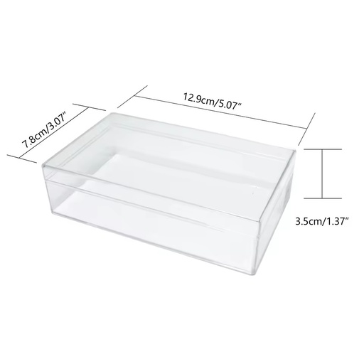 Hot Sell Plastic Clear Storage Box Transparent Display Storage Case Custom Size