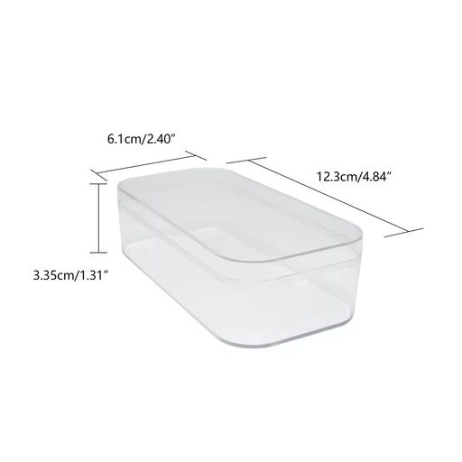 Rectangular PS Transparent Box Badge Display Gift Box Candy Box