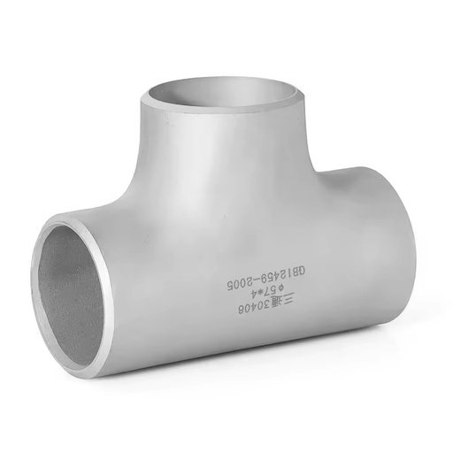 ASME B16.9 2-inch Carbon Steel Butt-Welded Seamless High-Pressure Fitting, Reducing Tee (1 Piece)