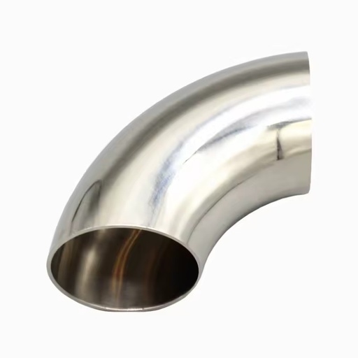 Custom Polished Elbows and Bends: 2-inch 304/409 Stainless Steel 90-Degree Mandrel Bend, 1.0D 2-inch