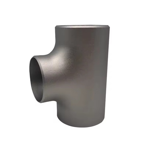 Industrial Carbon Steel Butt Welding Head Reducing Tee Casting Seamless Equal Thick Wall Alloy Tee Polished Customizable Pipe