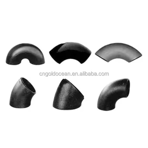Stainless Steel Carbon Steel Pipe Elbow 45 90 180 Degree Butt Weld Fitting SS304 316L CS A234 WPB Low Pressure Factory Price
