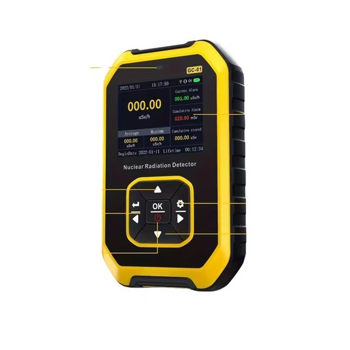 Portable Rechargeable Handheld Nuclear Radiation Detector Dosimeter Beta Gamma X Rays Tester Meter Tools
