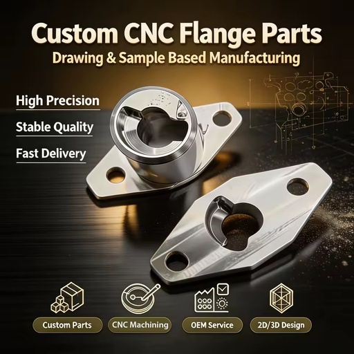Precision Metal CNC Machining Parts Custom Size Stainless Steel Anodized Aluminum Multi Axis Milling Components Prototype