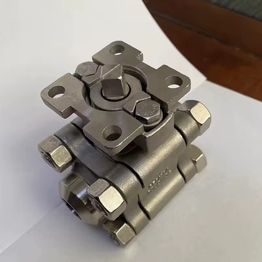 High Temperature High Pressure Three-Piece Butt-Welded Ball Valve Q11F-16P Stainless Steel Oil OEM Manual PTFE Sealing 1/2 Port