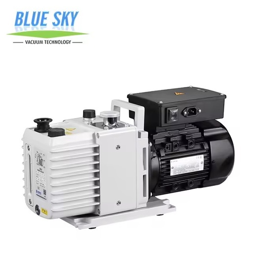 5.4m³/h DRV5 Dual-Stage Rotary Vane Oil Vacuum Pump Stainless Steel 0.7L oil capacity 3.2-3.8CFM 90L/min