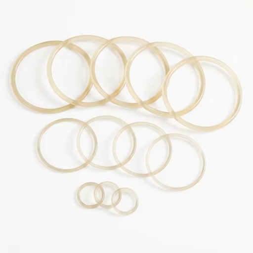 Super High Performance Custom White Silicone O Ring Seal Rubber Sealing Ring FFKM Temperature Resistant Rubber Seal Rubber Ring