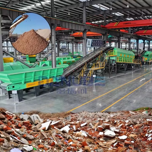 Industrial Waste Processor Solid Waste Sorting Plastic Metal Bottles Glass Recycling Machine Garbage Incinerator Power Plant