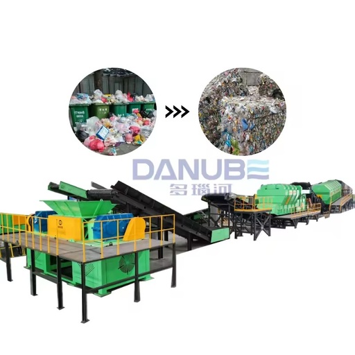 Municipal Solid Waste Management Sorting Machinery to Electricity Plant Waste Recycling Line