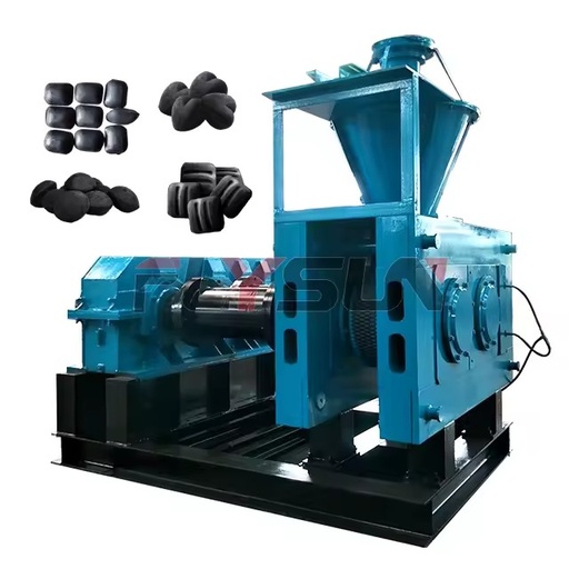 High Strength Coal Ball Press Machine Charcoal Briquette Extrusion Machine Mini Charcoal Extruder