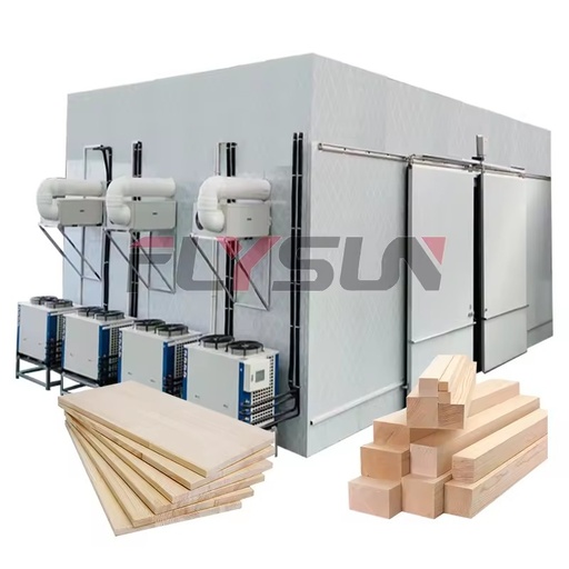 Heat Pump Automatic Drying Oven with PLC Engine & Gear SUS316L Material for Food Processing and Wood Strip Drying