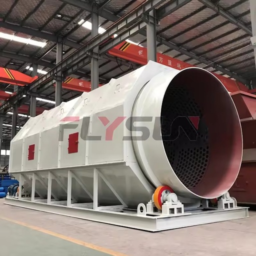 Solid Waste Sorting Segregation Machine Garbage Collection Processing System Waste Treatment Machinery Engine Gear Pump Bearing