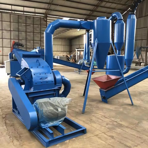 Hammer Mill High Capacity Wood diesel Engine Wood Biochar Crusher Machine for Charcoal Weed Crusher Machine
