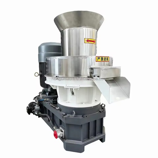 Small Scale Ring Die Pellet Machine Pellet Mill Pellet Press with Simple Control