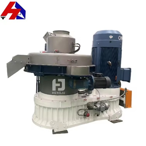 New Automatic Ring Mold Biomass Maize Straw Grass Sawdust Wood Pellet Manufacturing Plant with 220V/380V and 22-160 Kw Motor