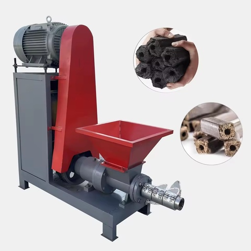 Rice Husk Sawdust and Wood Chips Briquette Press Machine Charcoal Making Automatic Production Line