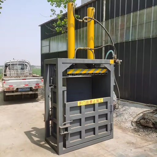 Hydraulic Driven Automatic High Productivity Recycling Vertical Baler for Textiles Commodity Bottles Waste Paper/Plastic Film