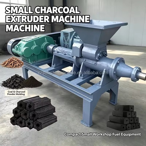 Coffee Ground Manure Straw Hookah Coal Charcoal Olive Pomace Press Briquette Machine Coal Stick Making Machine