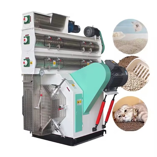 High Capacity Stainless Steel Ring Die Feed Pellet Mill Poultry Livestock Cattle Sheep Complete Feed Pellet Production Line