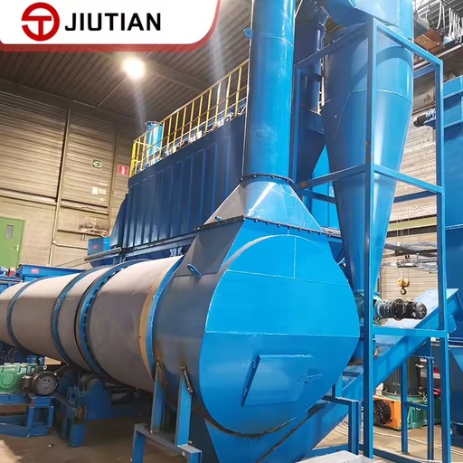 High Performance Industrial Steel Biomass Dryer PLC Motor Eco-Friendly Automatic Line Brand Input Capacity