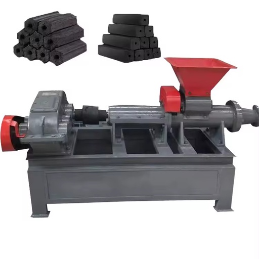 Charcoal Briquette Stick Making Machine Coal Extruder Briquette Dust Machine Carbon Powder Rod Making Machine