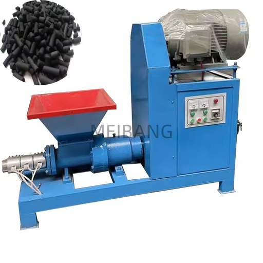 Charcoal Briquette Extruder Machine Bio Coal Briquette Making Machines Screw Biomass Briquette Manufacturing Machine