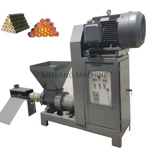 Biomass Sawdust Branch Charcoal Briquette Making Machine Biomass Wood Log Briquette Fuel Maker Briquette Extruding Machine