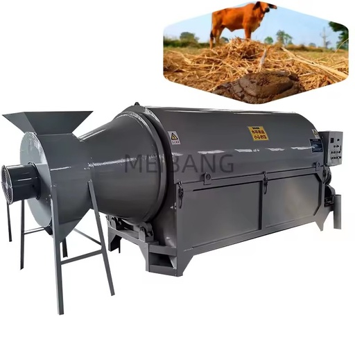 MB Large and Small Drum Drying Chicken Manure Dryer Organic Fertilizer Dryer Pig Manure Dryer Duck Droppings Drying
