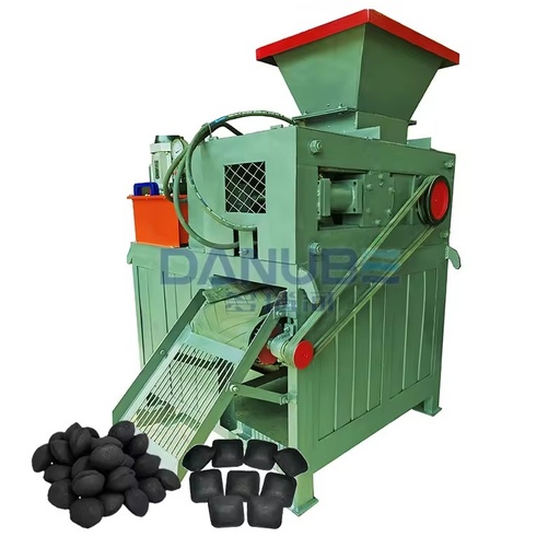 500kg/min Ball Press Briquette Machine Powder Press Machine Sawdust Charcoal Briquette Machine