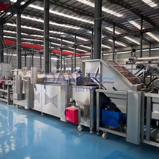 Automatic Potato Chips Fried Line Potato Cleaning Peeling Slicing and Frying Production Line