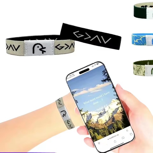 Pigeon Bible Bracelet Smart Pop-up Window Loadable Chip Wrist Strap High Temperature Pattern NFC Bracelet