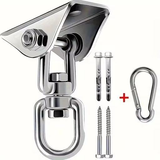 Swing Hangers Heavy Duty for Wooden or Cement Wall Hanging Yoga Porch Playground Hooks Kit Swing Set Accessories