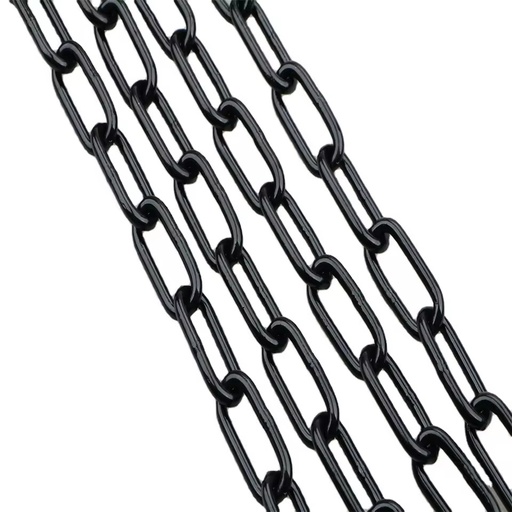Factory Direct Custom Din766 Din763 Zinc Galvanized Welded Chain Long Link Anchor Swing Black Iron Chain for Lifting