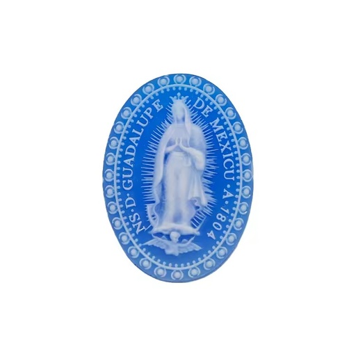 Original Cameo 15x20mm Catholic Style Virgin Mary Precious Agate Loose Cameo Stone Cabochons for Religious Jewelry Making