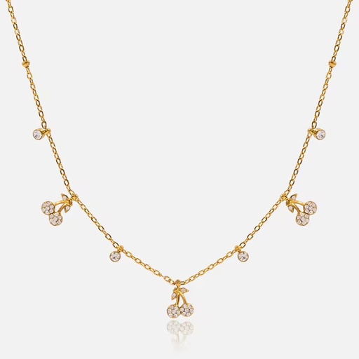 18K Gold Plated Stainless Steel Jewelry Necklaces for Women