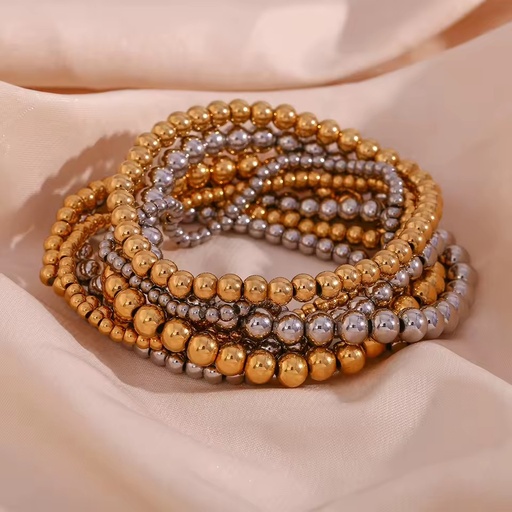 18K Gold Plated Stainless Steel Jewelry Bracelets for Women