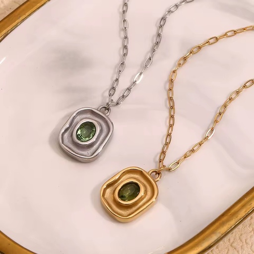 18K Gold Plated Stainless Steel Jewelry Necklaces for Women