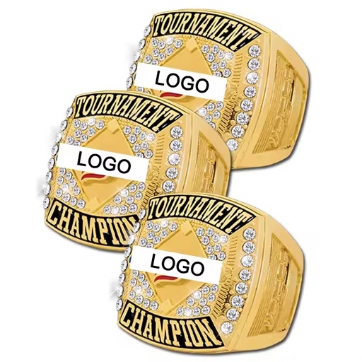 Tournament Champions Finalist Cheap Custom Your Own Logo Texas Sports Softball Ring Youth Baseball Championship Rings