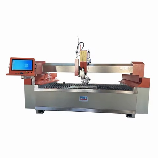Small Size 2515 ESL50-3X 60K 420MPA 5Axis Waterjet Machine for Marble Glass Metal Waterjet Cutter Machine Equipment