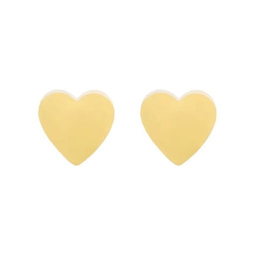 New Style Cute Love Stainless Steel Small Stud Earrings for Girls Women