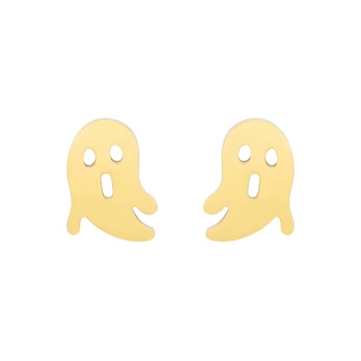 Cheap Spooky Ghost Stainless Steel Halloween Festival Earrings for Teens