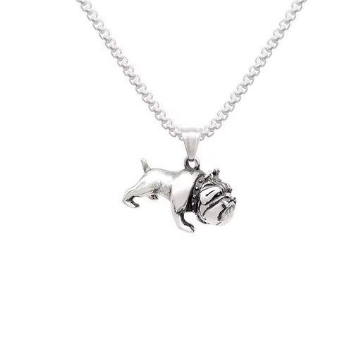 Non Tarnish Jewelry for Women Men Trendy Cute Exquisite French Bulldog Dog Pendants for Necklace Stainless Steel