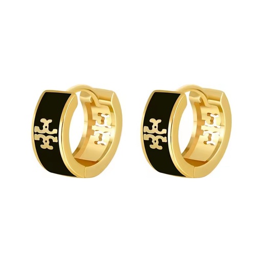 Wholesale KONGSUN Gold Plated Trendy Hoop Earrings Geometric Fashion Boutique Jewelry Copper Women's Gift CN;GUA