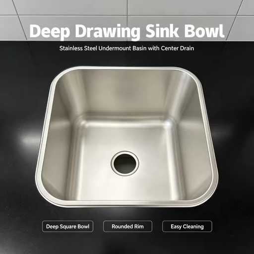 Low Price Factory Direct AISI 201/304 Stainless Steel Commercial Kitchen Equipment Sink Bowl for Catering