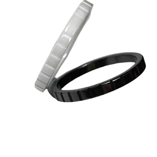 Luxury Brand White Black Wedding Ring New Fashion Ceramic Jewelry Accessories for Women