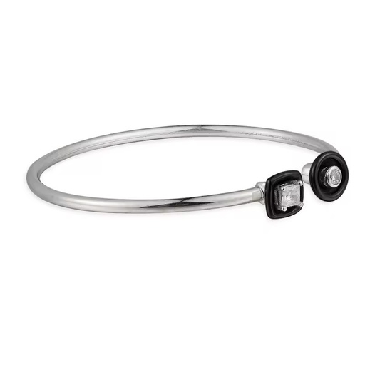 New Arrival Fashion Jewelry 925 Sterling Silver Hollow Tube Women Bracelet Bangle