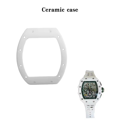 OEM Watch Cases Unisex High Quality Ceramic Watch Case for Automatic Watch