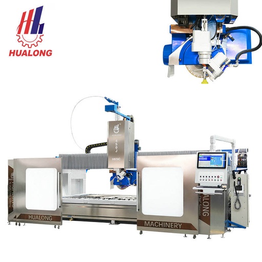 AI-Intelligent 5 Axis Cnc Bridge Saw Jet Stone CNC Machine Sawjet Water Jet Cutter Automatic Stone Waterjet Cutting Machine