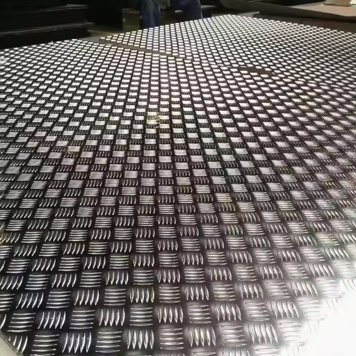 Embossed Durable Aluminum Alloy Sheet 1060 3003 3105 5052 5754 6061 T6 Tread Checker Plate for Decoration